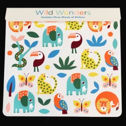 Rex London Animal stickers (3 sheets) - Wild Wonders Clearance