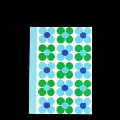 Rex London A6 notebook - Blue and green Daisy Online