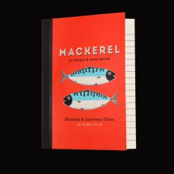Rex London A6 notebook - Fish MACKEREL Discount