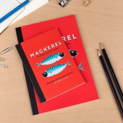 Rex London A5 notebook - Fish MACKEREL Discount