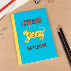 Rex London A5 notebook - LEOPARD New