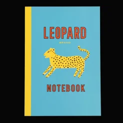 Rex London A5 notebook - LEOPARD New