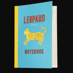 Rex London A5 notebook - LEOPARD New