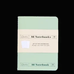 Rex London A6 notebooks (set of 2) - Green & aqua Sale