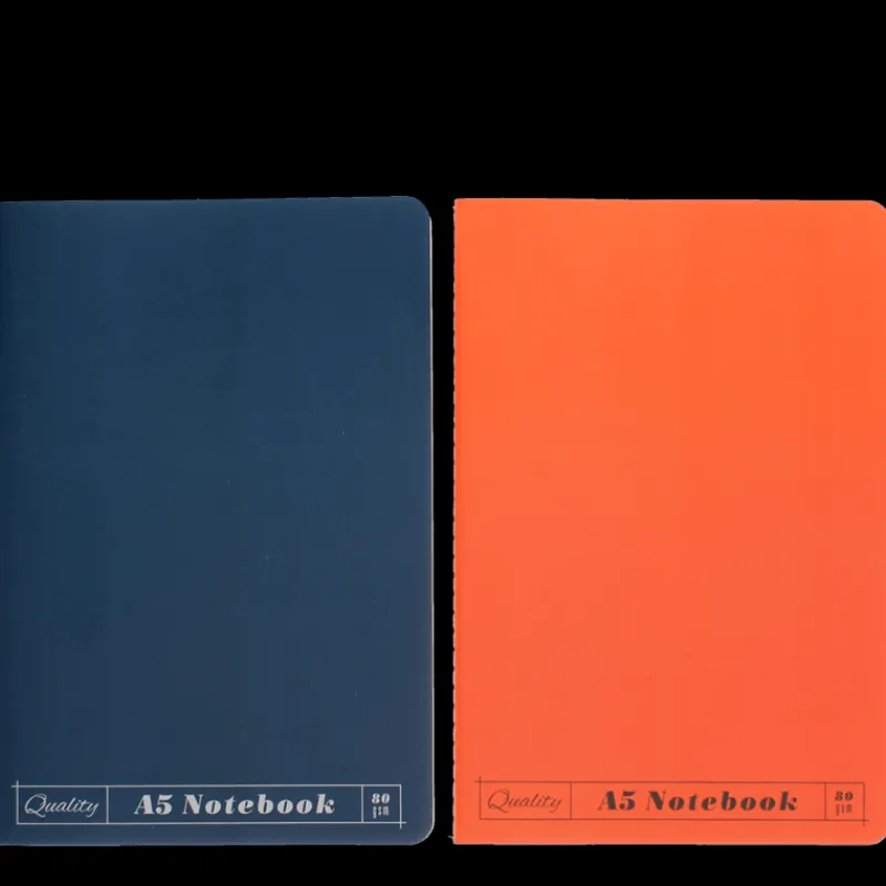 Rex London A5 notebooks (set of 2) - Orange & blue New