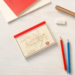 Rex London A6 notebook - TfL Heritage Tube Map Outlet