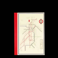 Rex London A6 notebook - TfL Heritage Tube Map Outlet