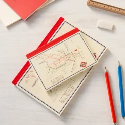 Rex London A6 notebook - TfL Heritage Tube Map Outlet