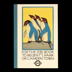 Rex London A5 notebook - TfL Vintage Poster "For the Zoo…" Fashion