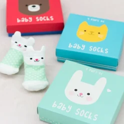 Rex London Baby socks (4 pairs) - Bonnie the Bunny Sale