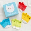 Rex London Baby socks (4 pairs) - Kitten Hot