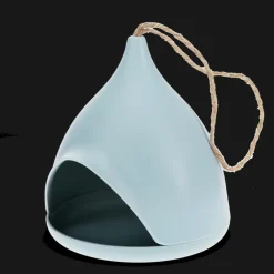 Rex London Bamboo fibre bird feeder - Blue Fashion