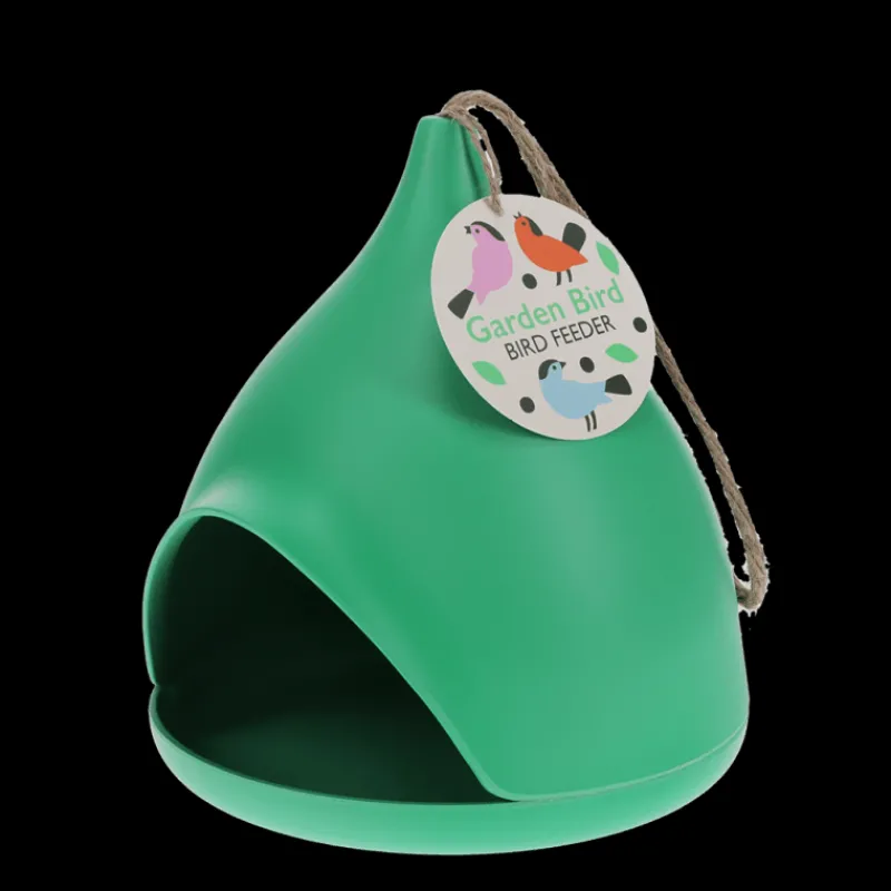 Rex London Bamboo fibre bird feeder - Green Online