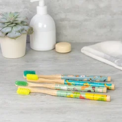 Rex London Bamboo toothbrush - Nine Lives Hot