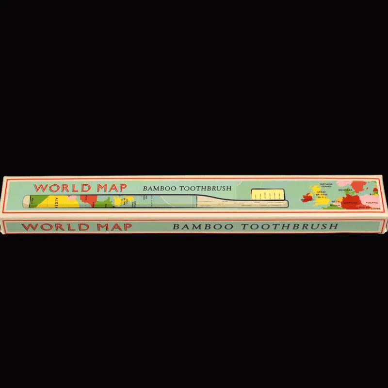 Rex London Bamboo toothbrush - World Map Outlet