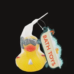 Rex London Bath toy - Duck with snorkel (yellow) New