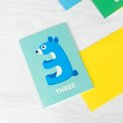 Rex London Birthday card - Bear THREE Best