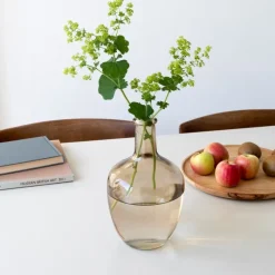 Rex London Bottle vase (25cm) - Amber Discount