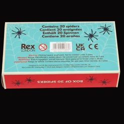 Rex London Box of 20 spiders - Classic Jokes Online