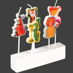 Rex London Cake candles (pack of 5) - Colourful Creatures Discount