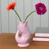 Rex London Ceramic fish vase - Pink Fashion