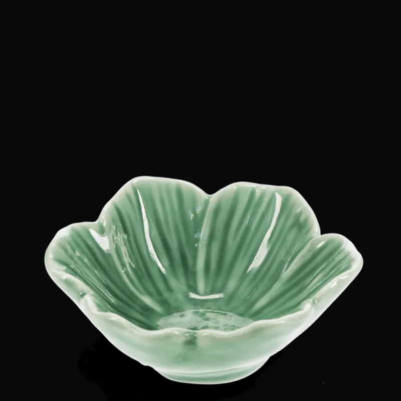 Rex London Ceramic flower bowl 9cm - Green Online
