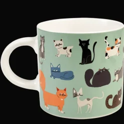 Rex London Ceramic mug 350ml - Nine Lives Clearance
