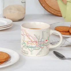 Rex London Ceramic mug - TfL Heritage Tube Map Discount