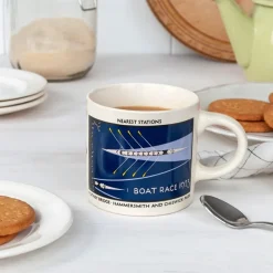 Rex London Ceramic mug - TfL Vintage Poster "Boat Race" Outlet