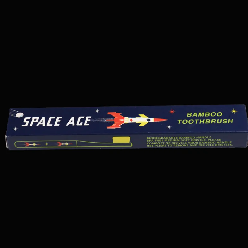 Rex London Children's bamboo toothbrush - Space Age Clearance