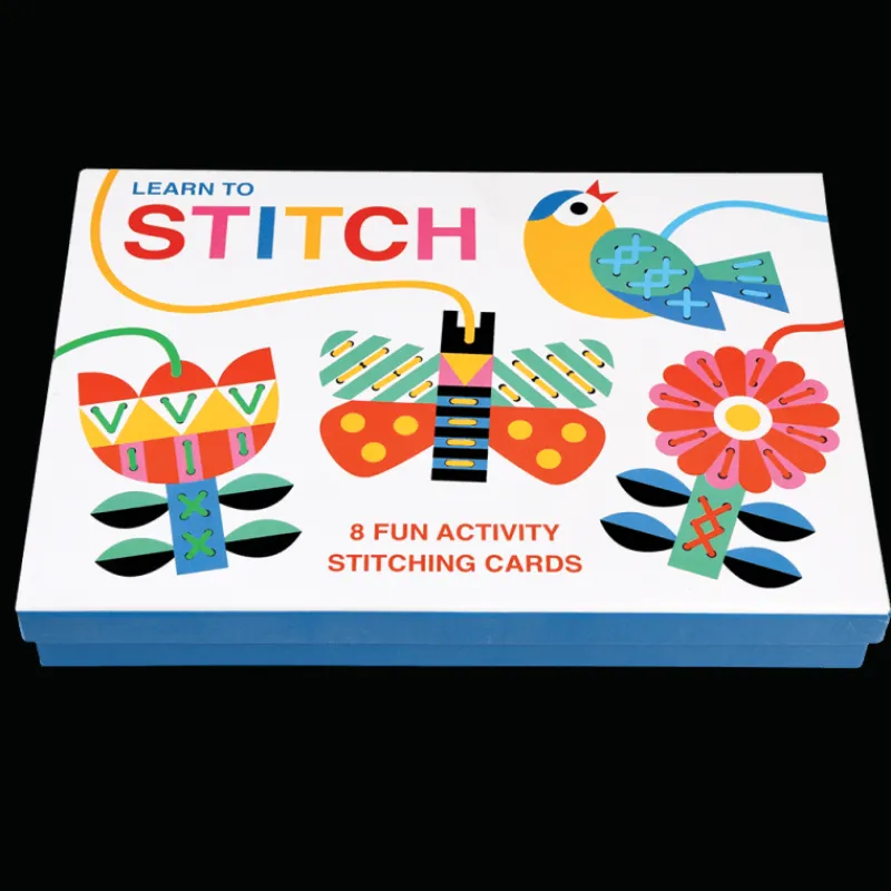 Rex London Children's cardboard stitching kit - Learn to stitch activity Fashion