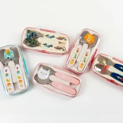 Rex London Children's cutlery set - Prehistoric Land New
