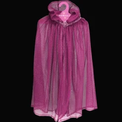 Rex London Children's glitter cape - Dark pink Hot