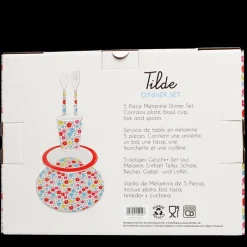 Rex London Children's melamine dinner set (5 pieces) - Tilde Clearance
