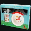 Rex London Children's melamine dinner set (5 pieces) - Sunny Sausage Dog Best