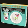 Rex London Children's melamine dinner set (5 pieces) - Baby Dinos Sale