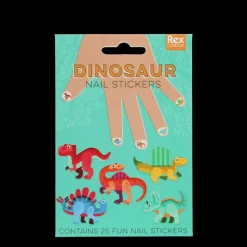 Rex London Children's nail stickers - Baby Dinos New