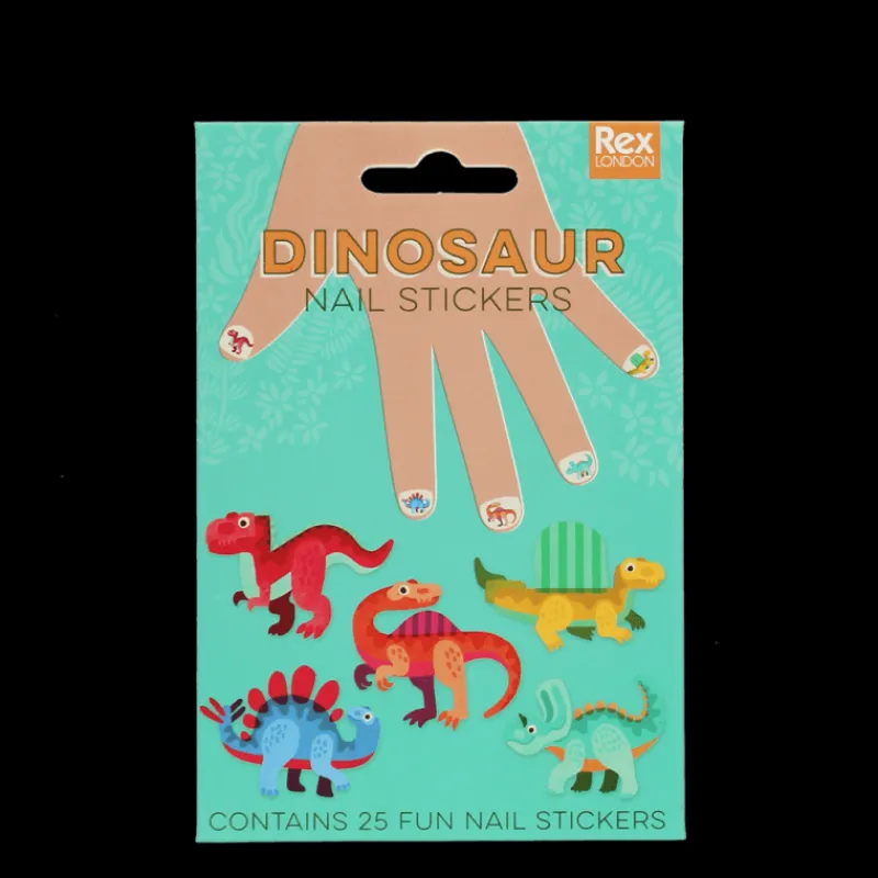 Rex London Children's nail stickers - Baby Dinos New