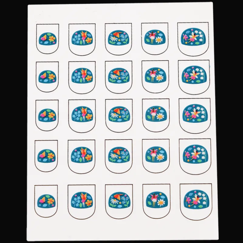 Rex London Children's nail stickers (pack of 25) - Fairies in the Garden Sale