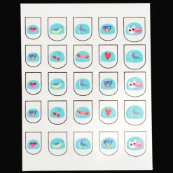 Rex London Children's nail stickers (pack of 25) - Top Banana Clearance