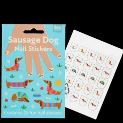 Rex London Children's nail stickers - Sunny Sausage Dog Outlet