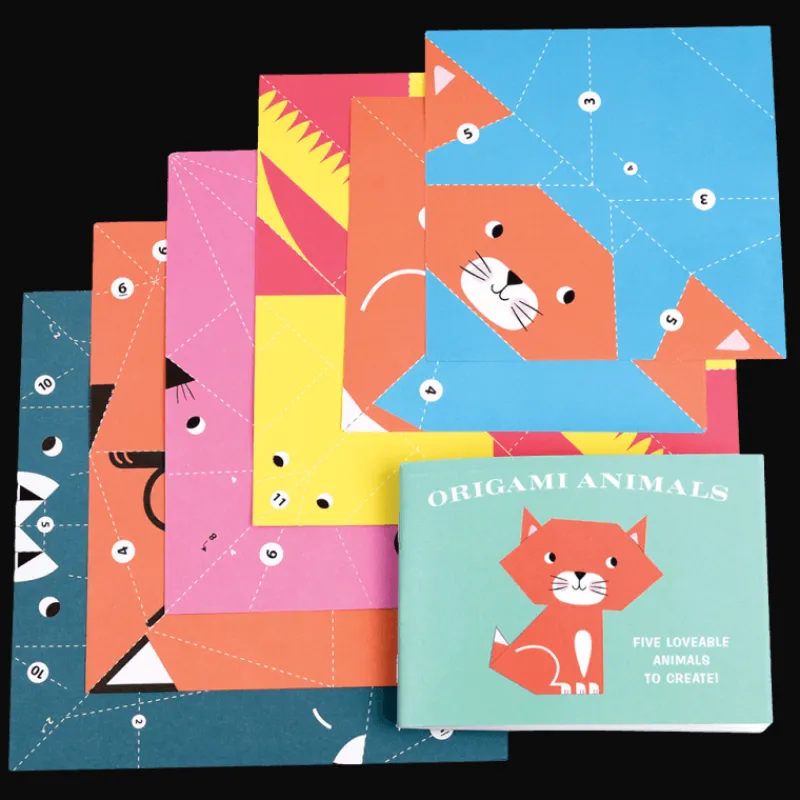 Rex London Children's origami kit - Animals Outlet