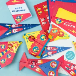 Rex London Children's origami kit - Paper planes Discount
