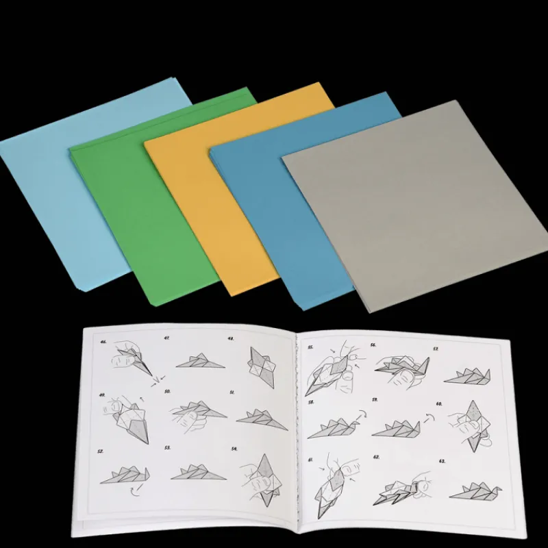 Rex London Children's origami kit - Prehistoric Land dinosaur New