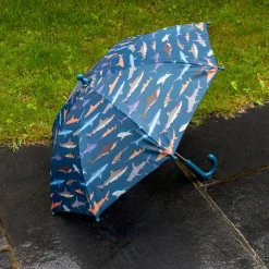 Rex London Children's push-up umbrella - Shark Discount