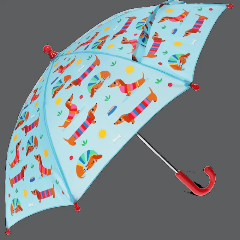 Rex London Children's push-up umbrella - Sunny Sausage Dog Online