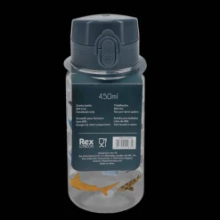 Rex London Children's sports bottle 450ml - Sharks Discount