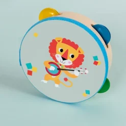 Rex London Children's tambourine - Animal Band Fashion