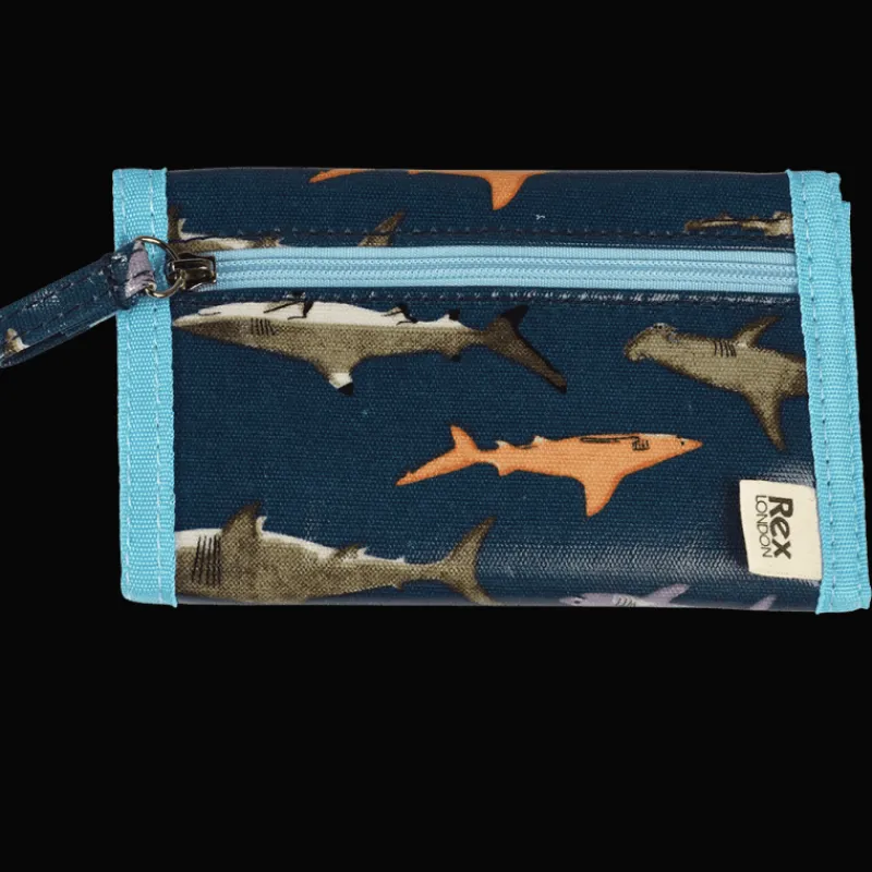 Rex London Children's wallet - Sharks Clearance