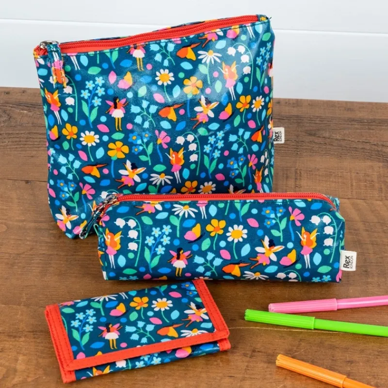 Rex London Children's wash bag - Fairies in the Garden Hot